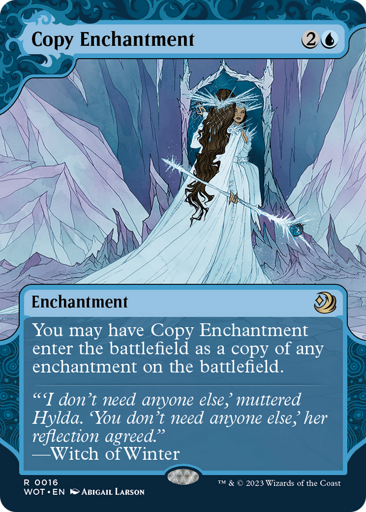 Copy Enchantment [Wilds of Eldraine: Enchanting Tales] | Cards and Coasters CA