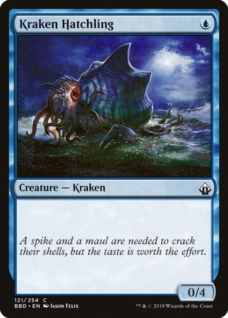 Kraken Hatchling [Battlebond] | Cards and Coasters CA