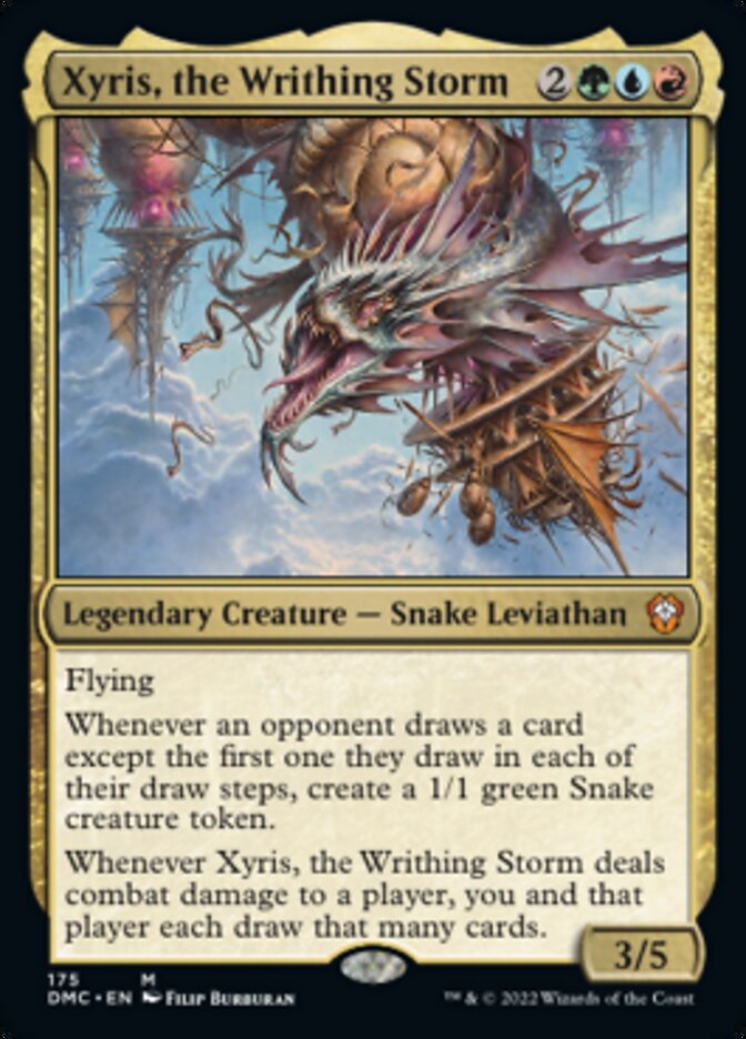 Xyris, the Writhing Storm [Dominaria United Commander] | Cards and Coasters CA