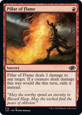 Pillar of Flame [Jumpstart 2022] | Cards and Coasters CA