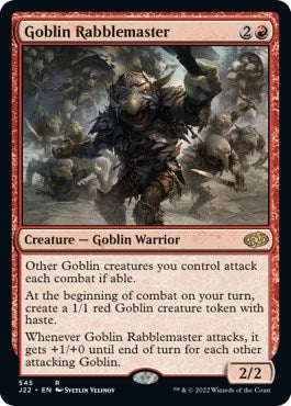 Goblin Rabblemaster [Jumpstart 2022] | Cards and Coasters CA