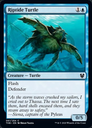 Riptide Turtle [Theros Beyond Death] | Cards and Coasters CA