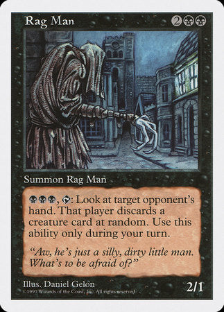 Rag Man [Fifth Edition] | Cards and Coasters CA