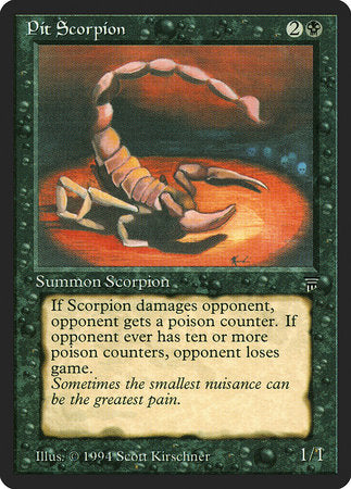 Pit Scorpion [Legends] | Cards and Coasters CA