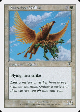 Razorfoot Griffin [Seventh Edition] | Cards and Coasters CA