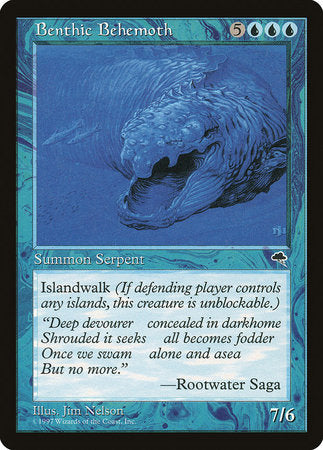 Benthic Behemoth [Tempest] | Cards and Coasters CA