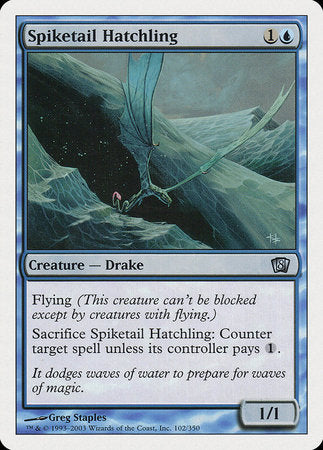 Spiketail Hatchling [Eighth Edition] | Cards and Coasters CA