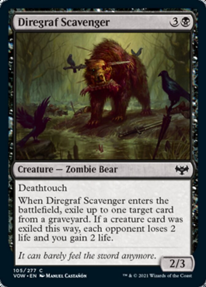 Diregraf Scavenger [Innistrad: Crimson Vow] | Cards and Coasters CA