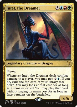 Intet, the Dreamer [Commander 2017] | Cards and Coasters CA