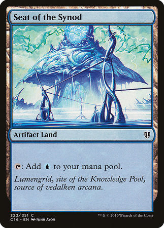 Seat of the Synod [Commander 2016] | Cards and Coasters CA