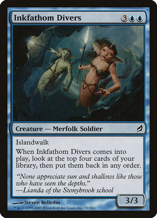 Inkfathom Divers [Lorwyn] | Cards and Coasters CA