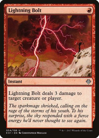 Lightning Bolt [Archenemy: Nicol Bolas] | Cards and Coasters CA
