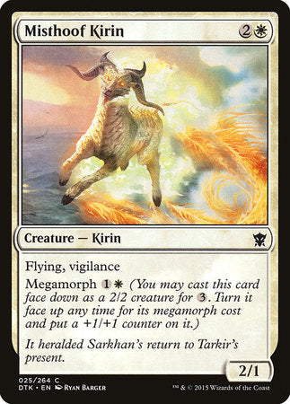 Misthoof Kirin [Dragons of Tarkir] | Cards and Coasters CA