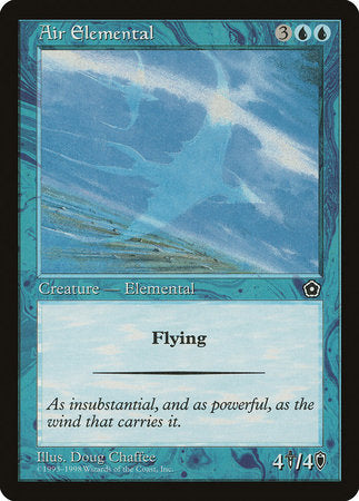 Air Elemental [Portal Second Age] | Cards and Coasters CA