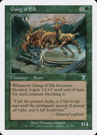 Gang of Elk [Seventh Edition] | Cards and Coasters CA
