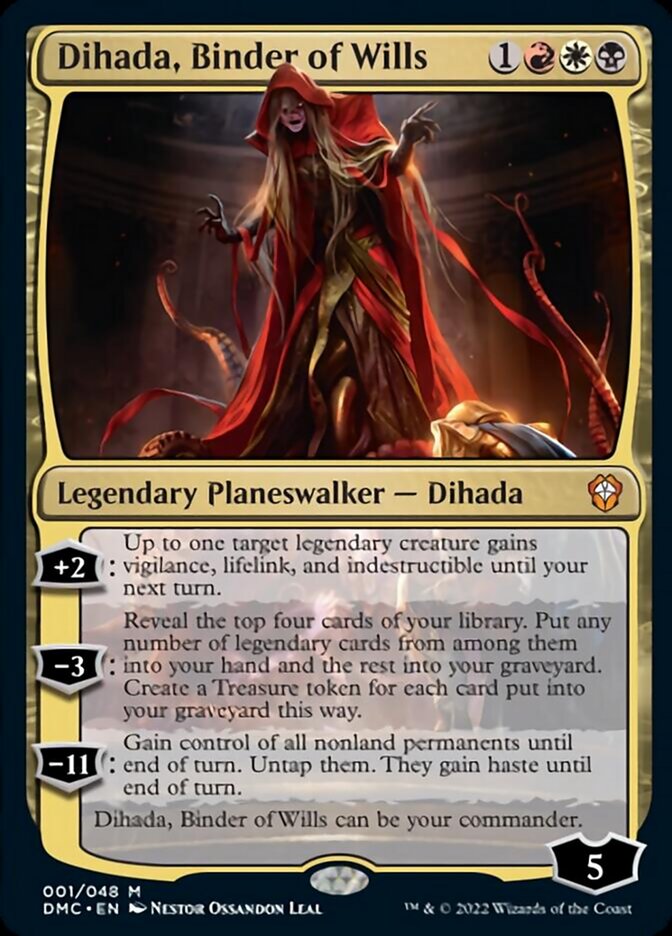 Dihada, Binder of Wills [Dominaria United Commander] | Cards and Coasters CA