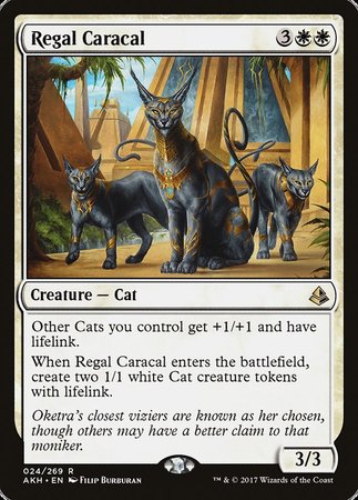 Regal Caracal [Amonkhet] | Cards and Coasters CA