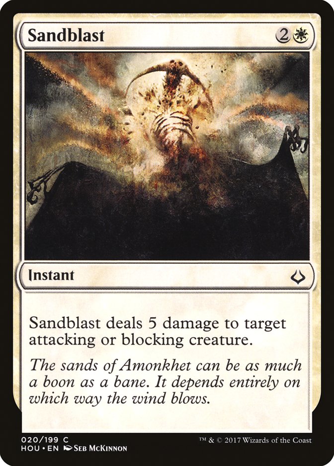 Sandblast [Hour of Devastation] | Cards and Coasters CA