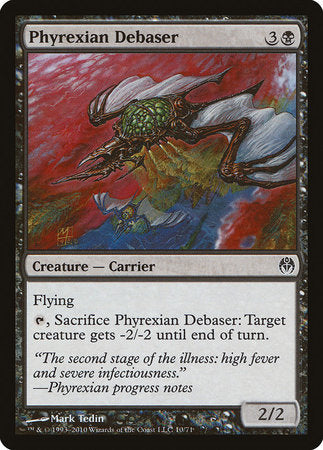 Phyrexian Debaser [Duel Decks: Phyrexia vs. the Coalition] | Cards and Coasters CA
