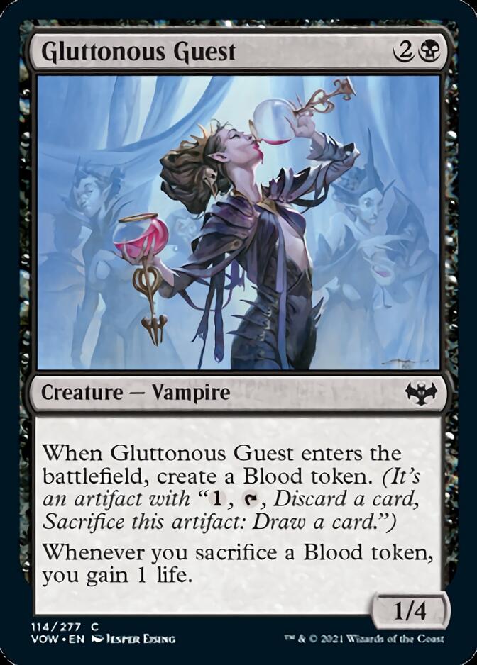 Gluttonous Guest [Innistrad: Crimson Vow] | Cards and Coasters CA