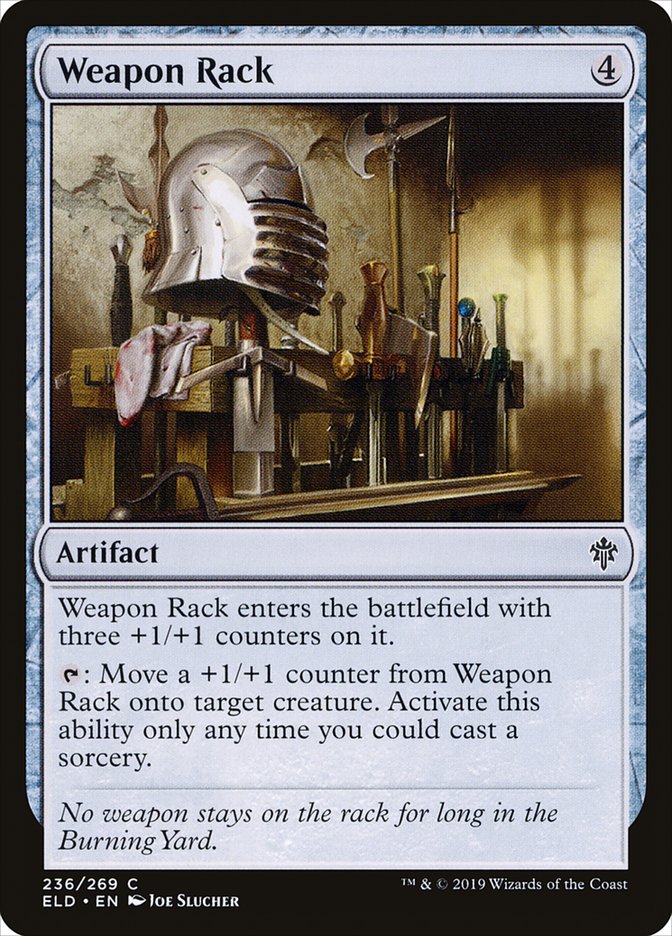 Weapon Rack [Throne of Eldraine] | Cards and Coasters CA