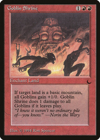 Goblin Shrine [The Dark] | Cards and Coasters CA