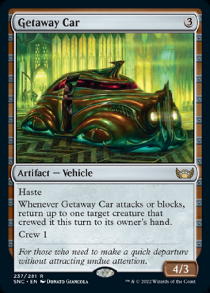 Getaway Car [Streets of New Capenna] | Cards and Coasters CA