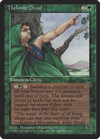 Thelonite Druid [Fallen Empires] | Cards and Coasters CA