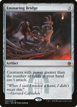 Ensnaring Bridge [Masters 25] | Cards and Coasters CA