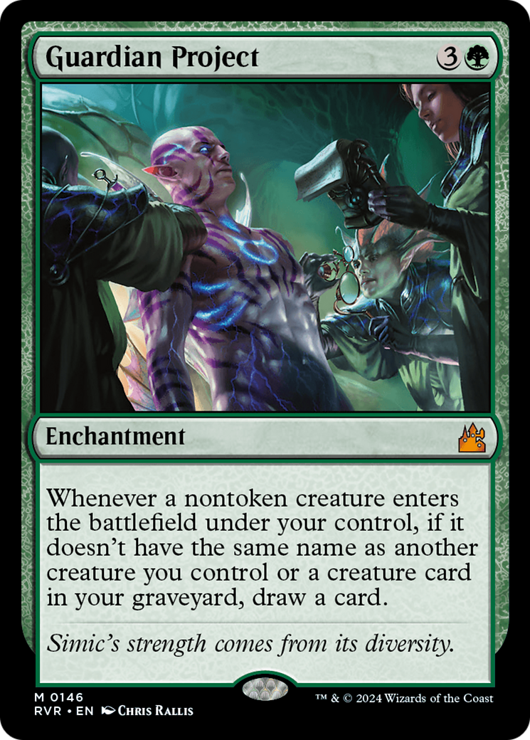 Guardian Project [Ravnica Remastered] | Cards and Coasters CA