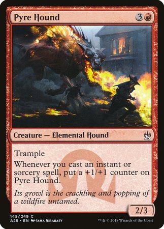 Pyre Hound [Masters 25] | Cards and Coasters CA