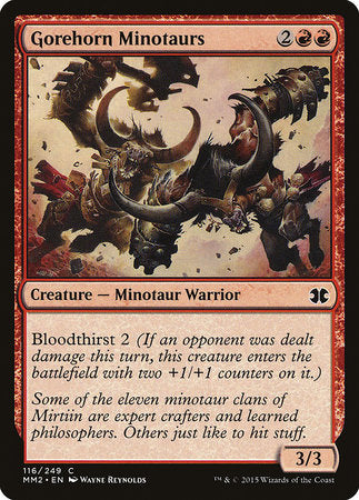 Gorehorn Minotaurs [Modern Masters 2015] | Cards and Coasters CA