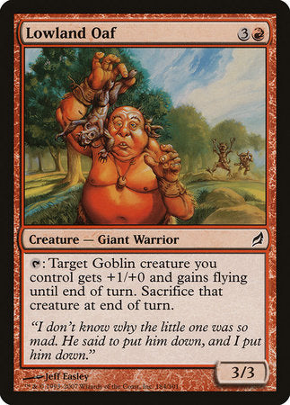 Lowland Oaf [Lorwyn] | Cards and Coasters CA