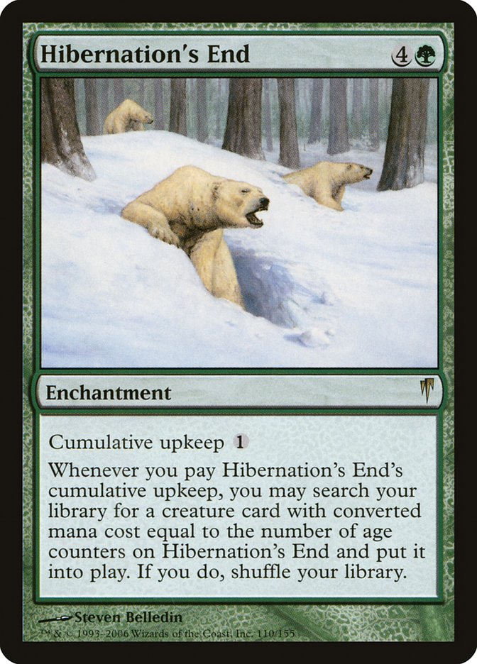 Hibernation's End [Coldsnap] | Cards and Coasters CA