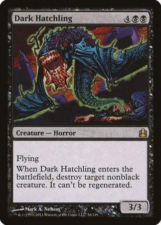 Dark Hatchling [Commander 2011] | Cards and Coasters CA