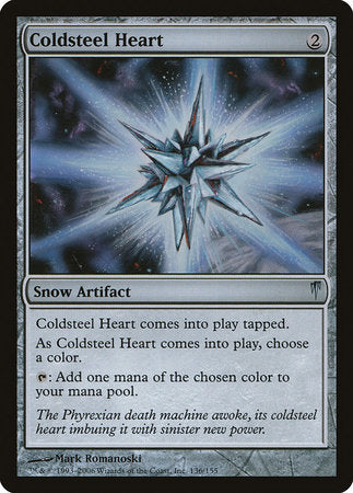 Coldsteel Heart [Coldsnap] | Cards and Coasters CA