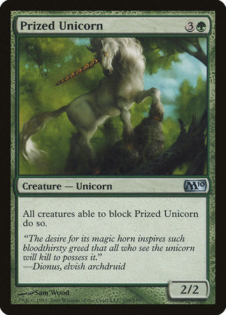 Prized Unicorn [Magic 2010] | Cards and Coasters CA