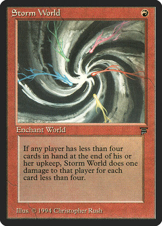 Storm World [Legends] | Cards and Coasters CA