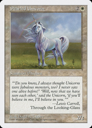 Pearled Unicorn [Fifth Edition] | Cards and Coasters CA