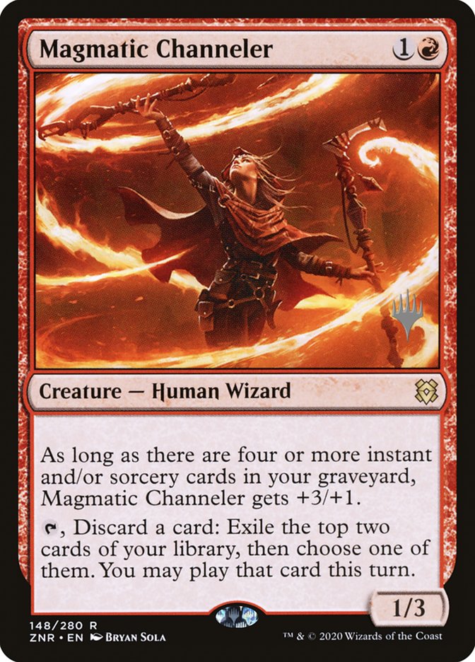 Magmatic Channeler (Promo Pack) [Zendikar Rising Promos] | Cards and Coasters CA