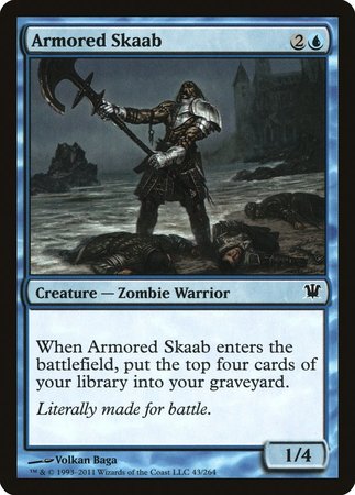 Armored Skaab [Innistrad] | Cards and Coasters CA