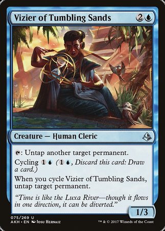 Vizier of Tumbling Sands [Amonkhet] | Cards and Coasters CA