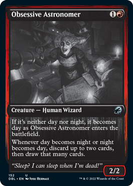 Obsessive Astronomer [Innistrad: Double Feature] | Cards and Coasters CA