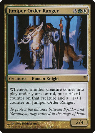 Juniper Order Ranger [Coldsnap] | Cards and Coasters CA