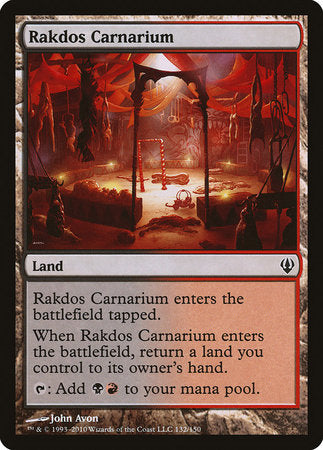 Rakdos Carnarium [Archenemy] | Cards and Coasters CA