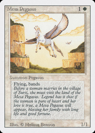 Mesa Pegasus [Revised Edition] | Cards and Coasters CA