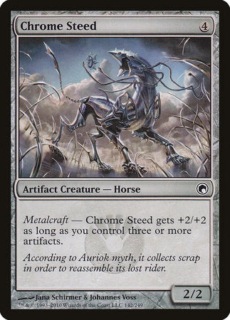 Chrome Steed [Scars of Mirrodin] | Cards and Coasters CA