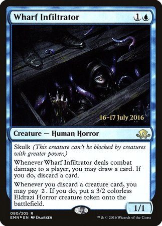 Wharf Infiltrator [Eldritch Moon Promos] | Cards and Coasters CA