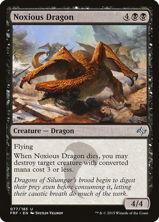 Noxious Dragon [Fate Reforged] | Cards and Coasters CA