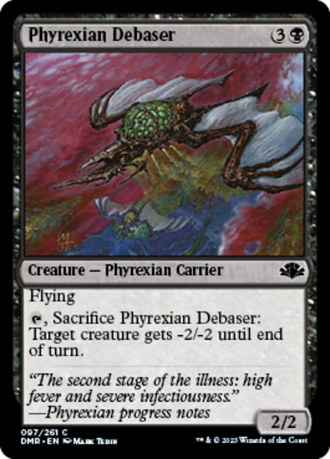 Phyrexian Debaser [Dominaria Remastered] | Cards and Coasters CA